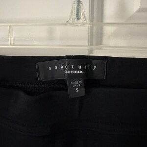 Sanctuary Classic Black Pants.  Somewhere between a legging and denim.
